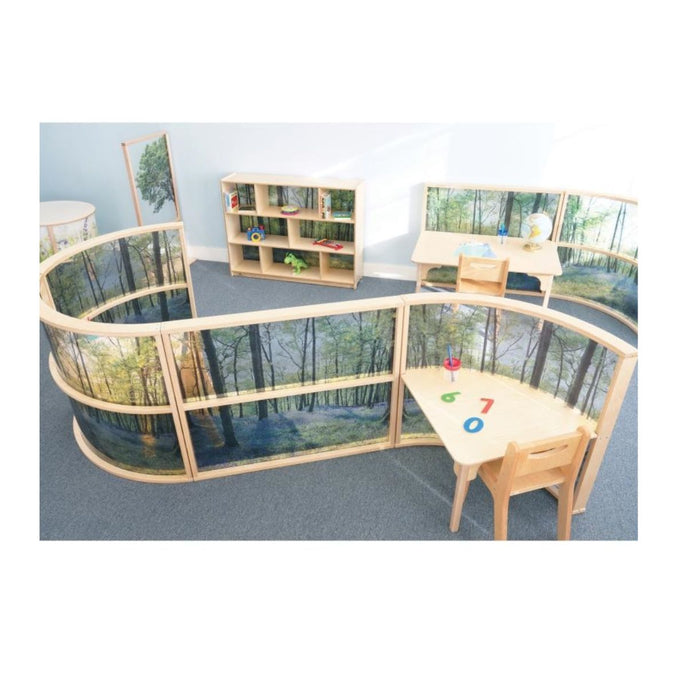 Nature View Curved Divider Panel 36H