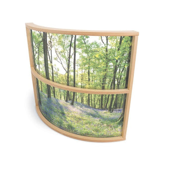 Nature View Curved Divider Panel 36H