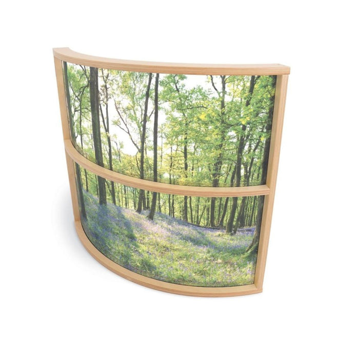 Nature View Curved Divider Panel 36H