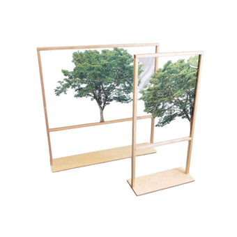 Nature View Floor Standing Partition
