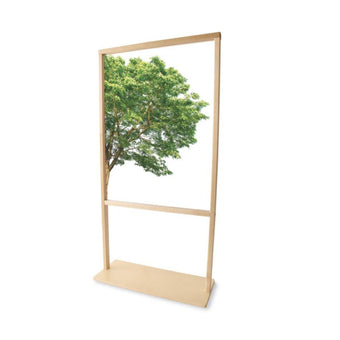 Nature View Floor Standing Partition