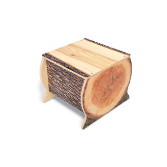 Nature View Live Edge Log Bench
