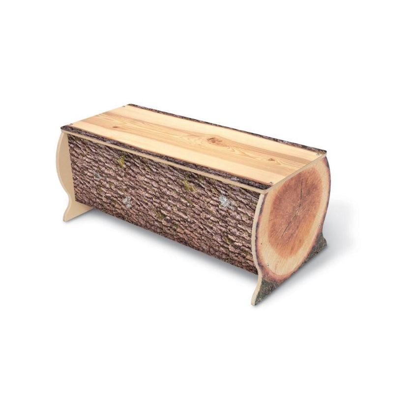 Nature View Live Edge Log Bench