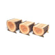 Nature View Live Edge Log Bench