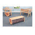 Nature View Live Edge Log Bench