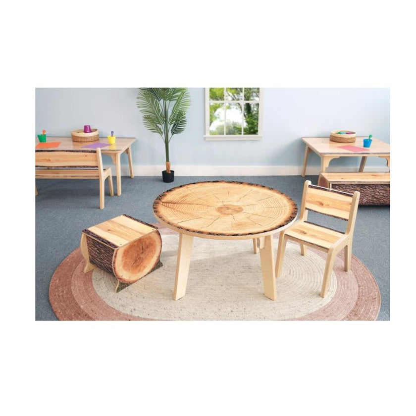 Nature View Live Edge Round Table
