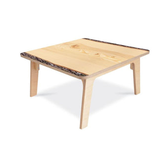 Nature View Live Edge Square Table