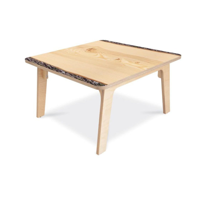 Nature View Live Edge Square Table