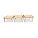Nature View Live Edge Square Table