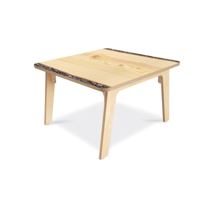 Nature View Live Edge Square Table