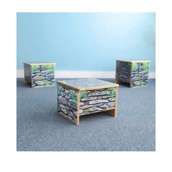 Nature View Stone Wall Seat