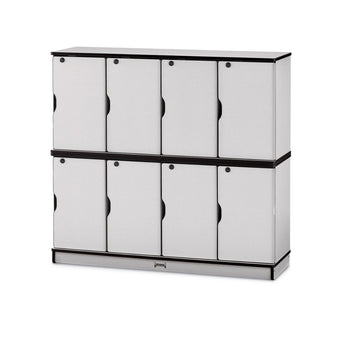 Rainbow Accents Stacking Lockable Lockers