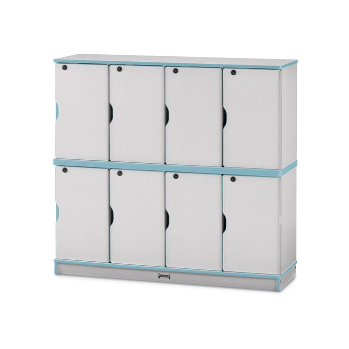 Rainbow Accents Stacking Lockable Lockers