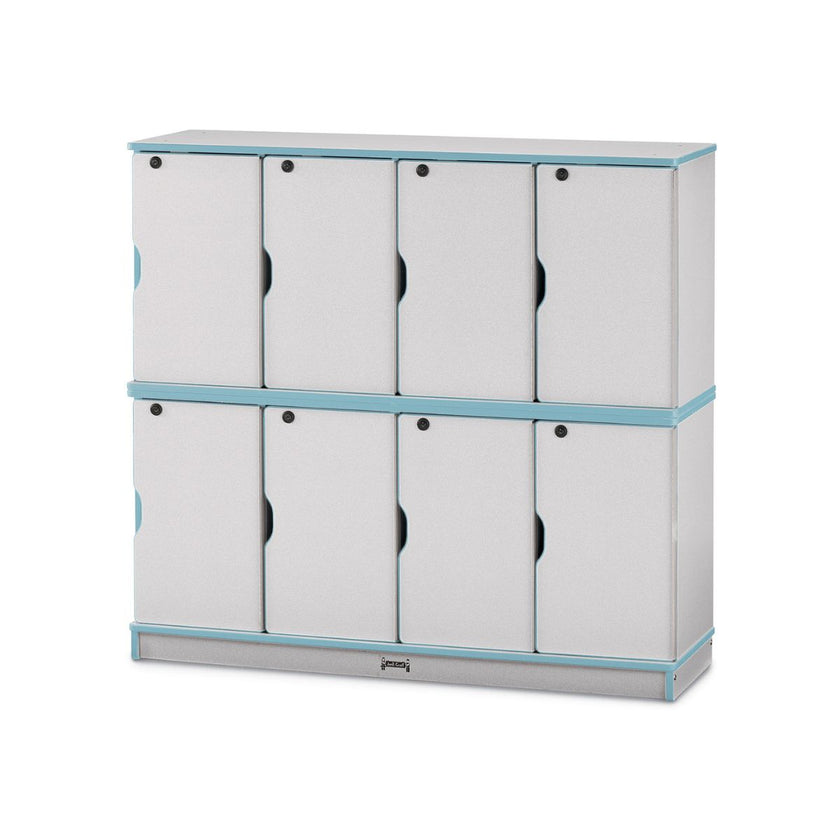 Rainbow Accents Stacking Lockable Lockers