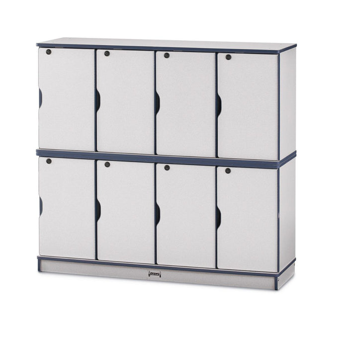 Rainbow Accents Stacking Lockable Lockers