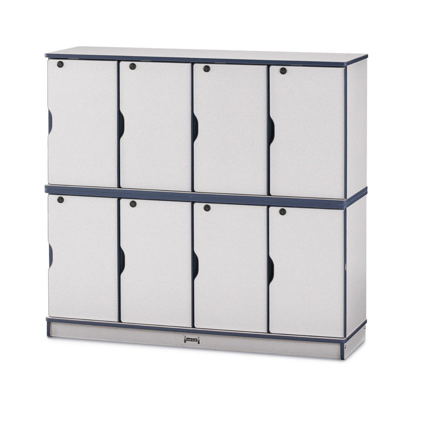 Rainbow Accents Stacking Lockable Lockers