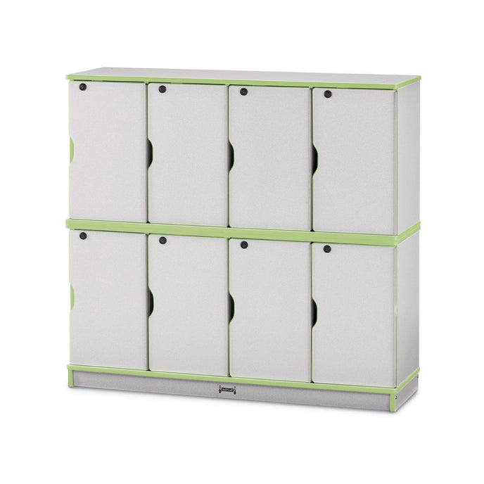 Rainbow Accents Stacking Lockable Lockers