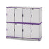 Rainbow Accents Stacking Lockable Lockers