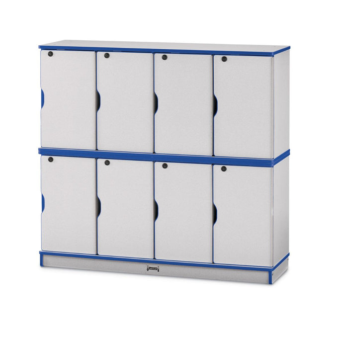 Rainbow Accents Stacking Lockable Lockers