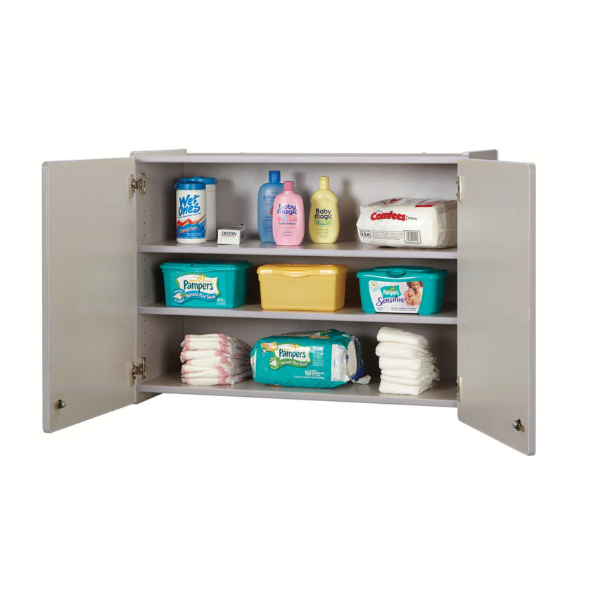 Rainbow Accents Lockable Wall Cabinet