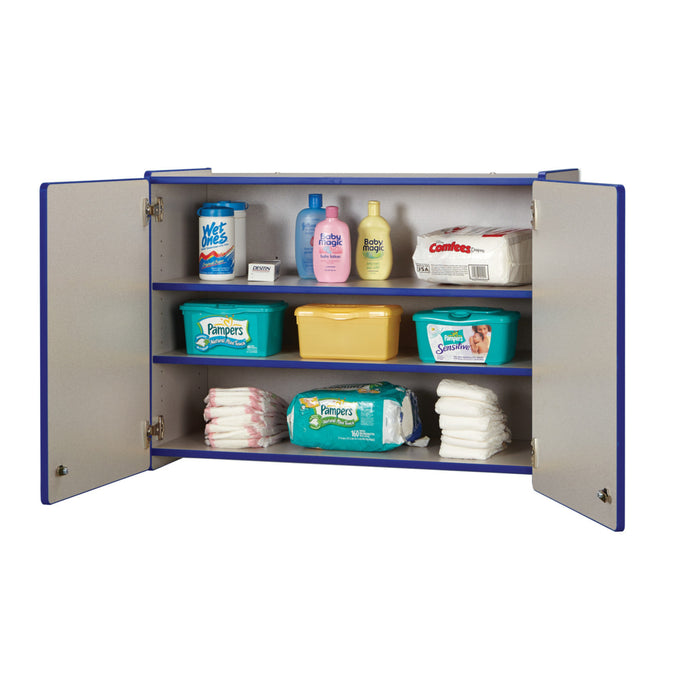 Rainbow Accents Lockable Wall Cabinet