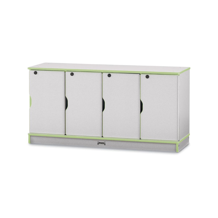 Rainbow Accents Stacking Lockable Lockers