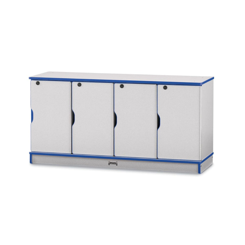 Rainbow Accents Stacking Lockable Lockers