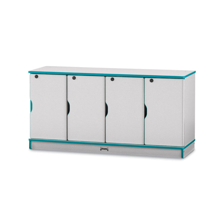 Rainbow Accents Stacking Lockable Lockers