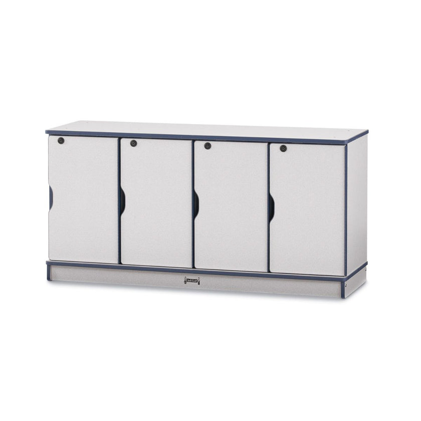 Rainbow Accents Stacking Lockable Lockers
