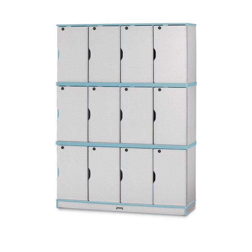 Rainbow Accents Stacking Lockable Lockers
