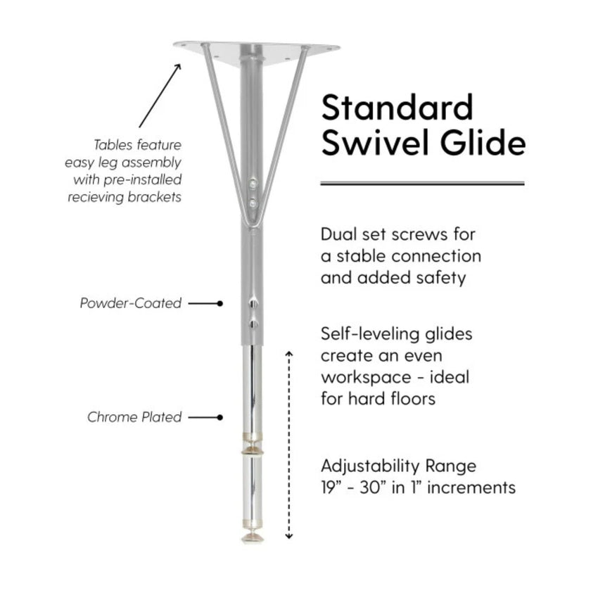 Swivel Glide Leg