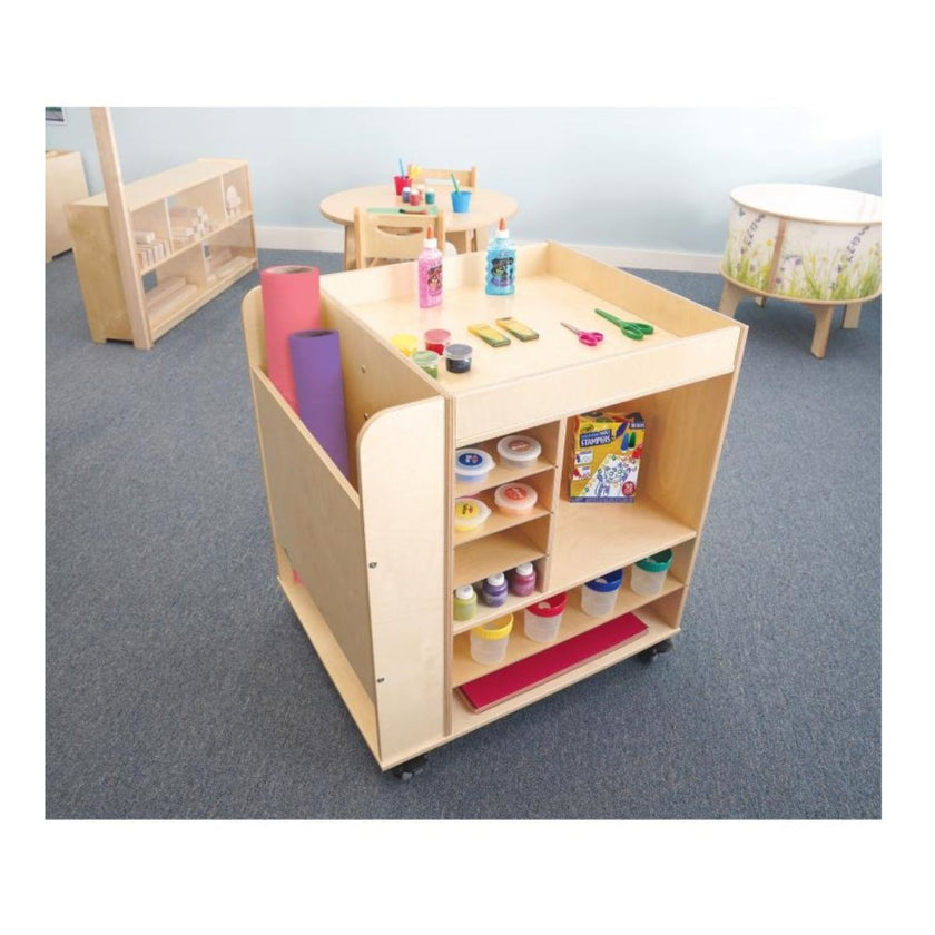Rolling Art Cart