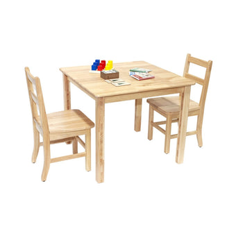 Rubberwood Classroom Table - Square - 30