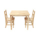 Rubberwood Classroom Table - Square - 30