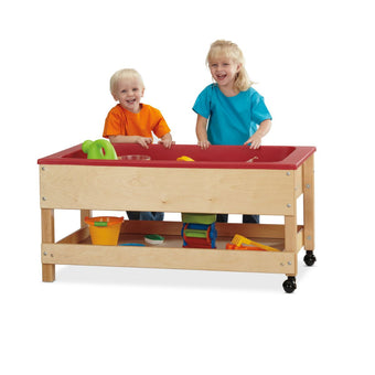 Sensory Table with Shelf
