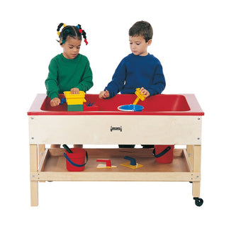 Sensory Table with Shelf