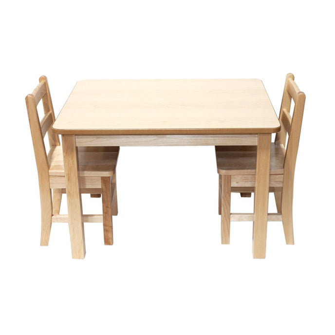 Solid Birch Classroom Table - Rectangle - 24