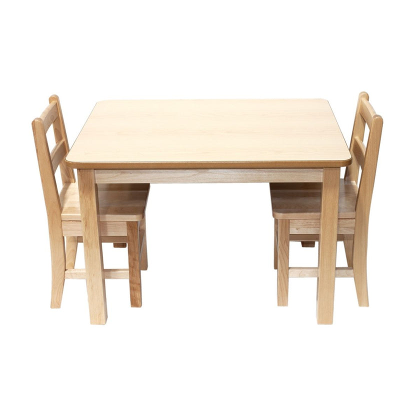 Solid Birch Classroom Table - Rectangle - 24