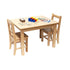 Solid Birch Classroom Table - Rectangle - 24