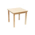 Solid Birch Classroom Table - Square - 24