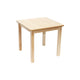 Solid Birch Classroom Table - Square - 24