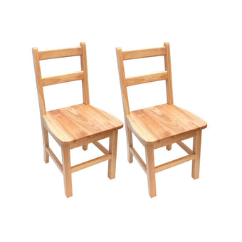 Solid Rubber-wood Classroom Chairs 14