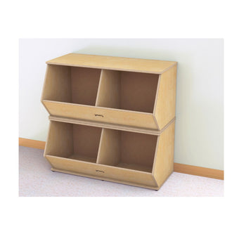 Stacking Beveled Crate – Duplex