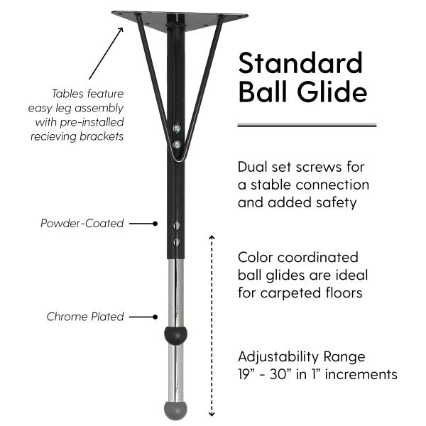 Standard Ball Glide Legs 