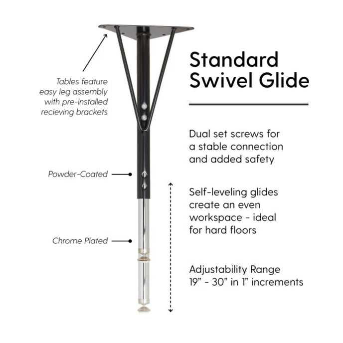 Swivel Glide Leg