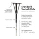 Swivel Glide Leg