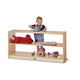 Toddler Fixed Straight-Shelf with See-Thru Back