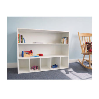Whitney White Cubby And Shelf Cabinet