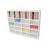 Whitney White Cubby Organizer Cabinet