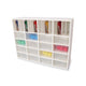 Whitney White Cubby Organizer Cabinet
